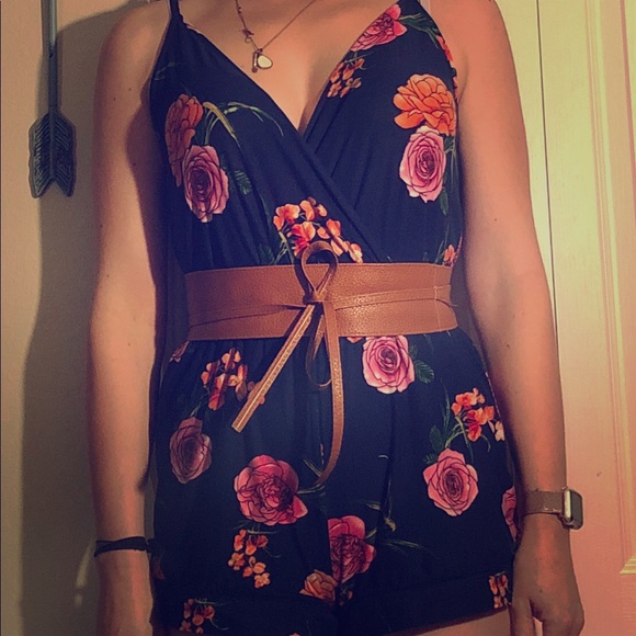 Derek Heart Romper Nwot 